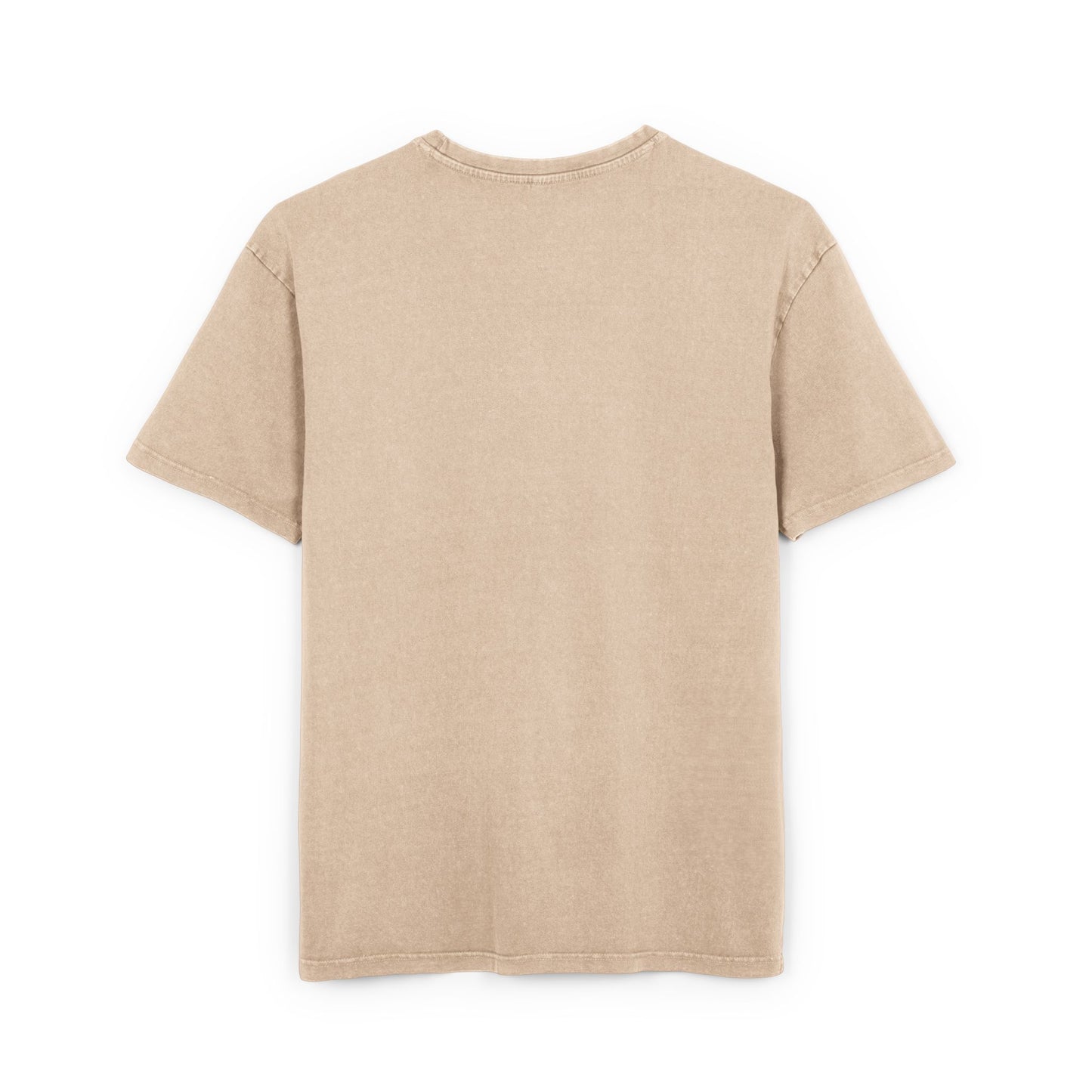 Acid Washed Oversize Tee - CannaVibe Graphic Tee for Chill Days