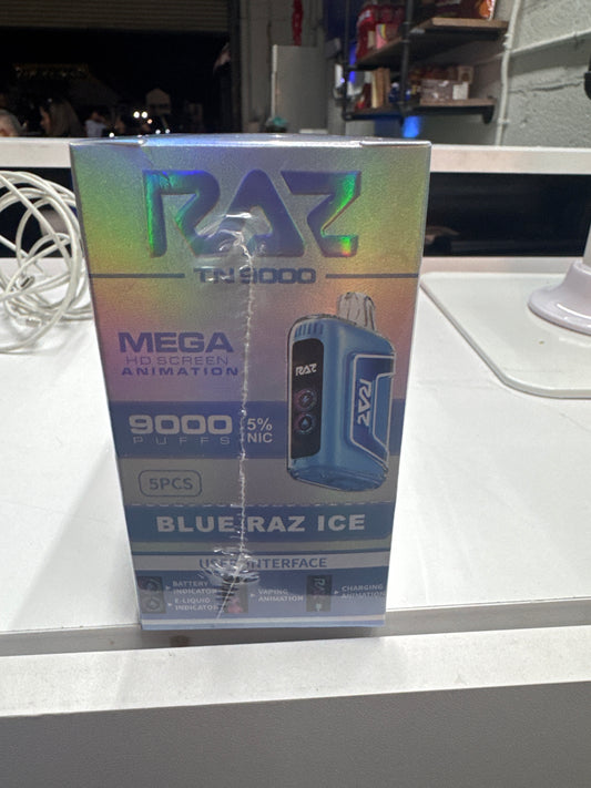 Blue Raz Ice Mega